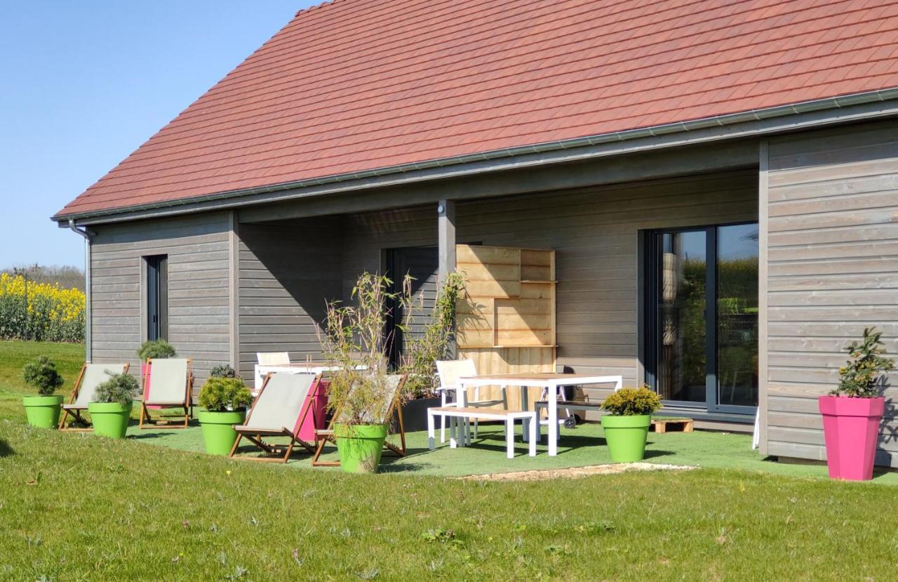 Villa Les Bois De Champagne Nordique Magnant Exterior foto